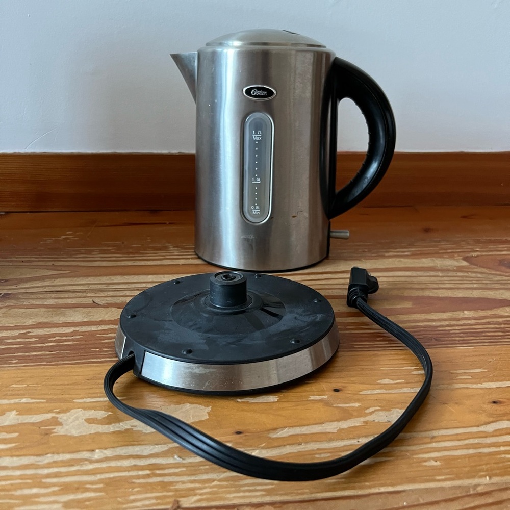 Oster 1.7L stainless steel electric kettle